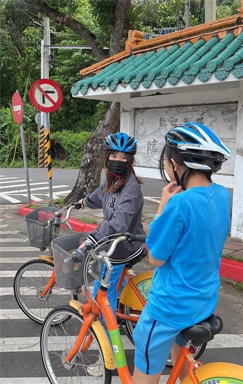教育園丁的話圖片至善國中七年級全人體驗:士林官邸單車行課程