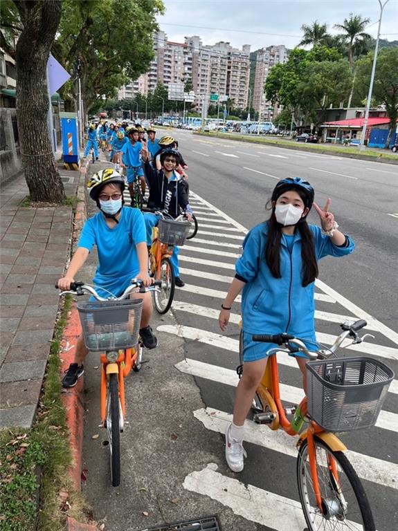 教育園丁的話圖片至善國中九年級全人體驗課:三腳渡單車行