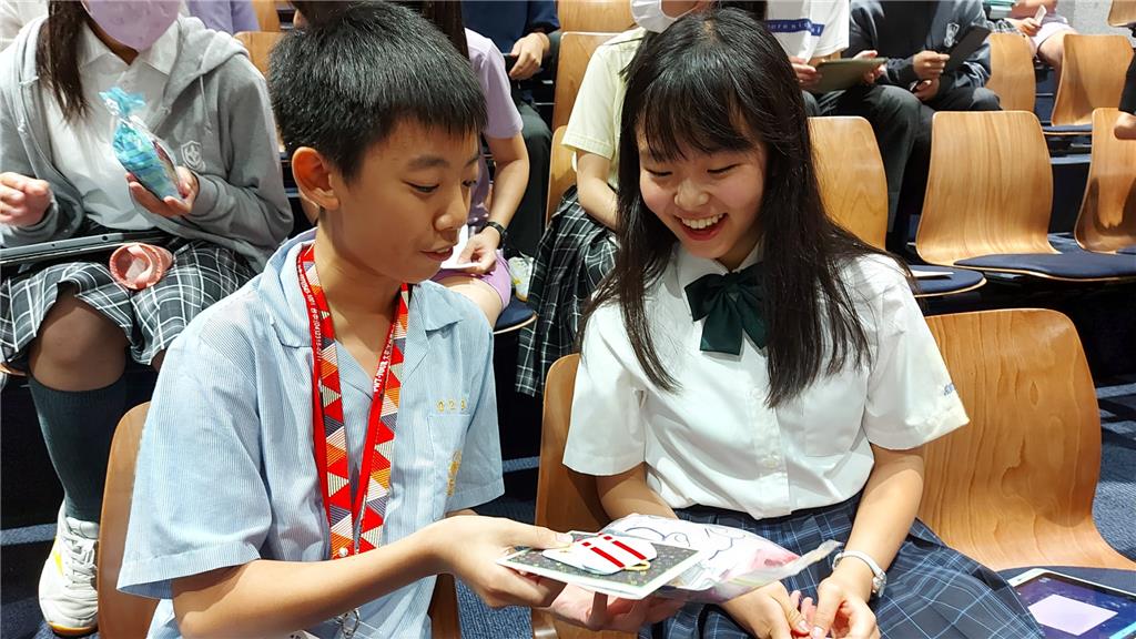 教育園丁的話圖片(圖三)國際教育深耕交流，奠定國際情誼。