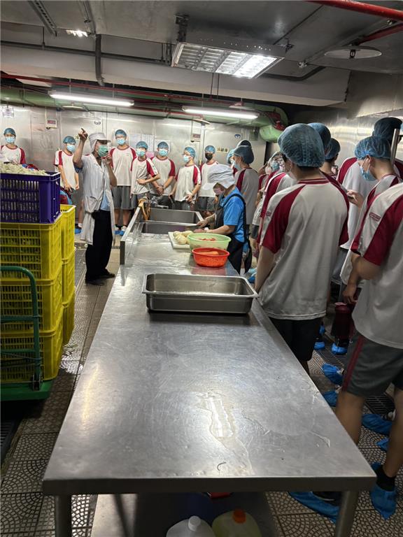 教育園丁的話圖片體驗製餐辛勞