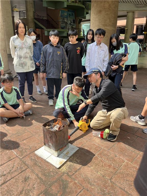 教育園丁的話圖片炭化稻穀顧炭改善土壤
